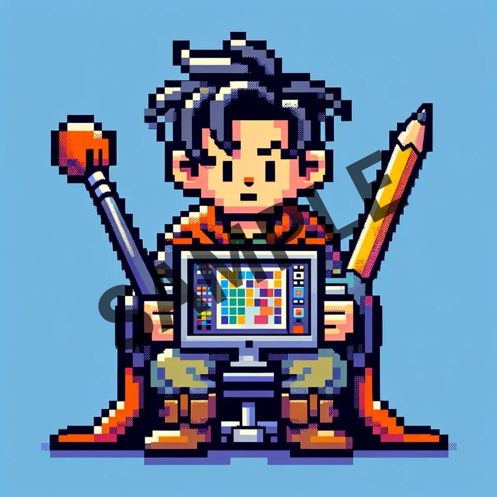 ３名限定！3,500円でドット絵アイコン作成します 別プランが満員御礼となったため、募集枠を拡張しました。 イメージ1