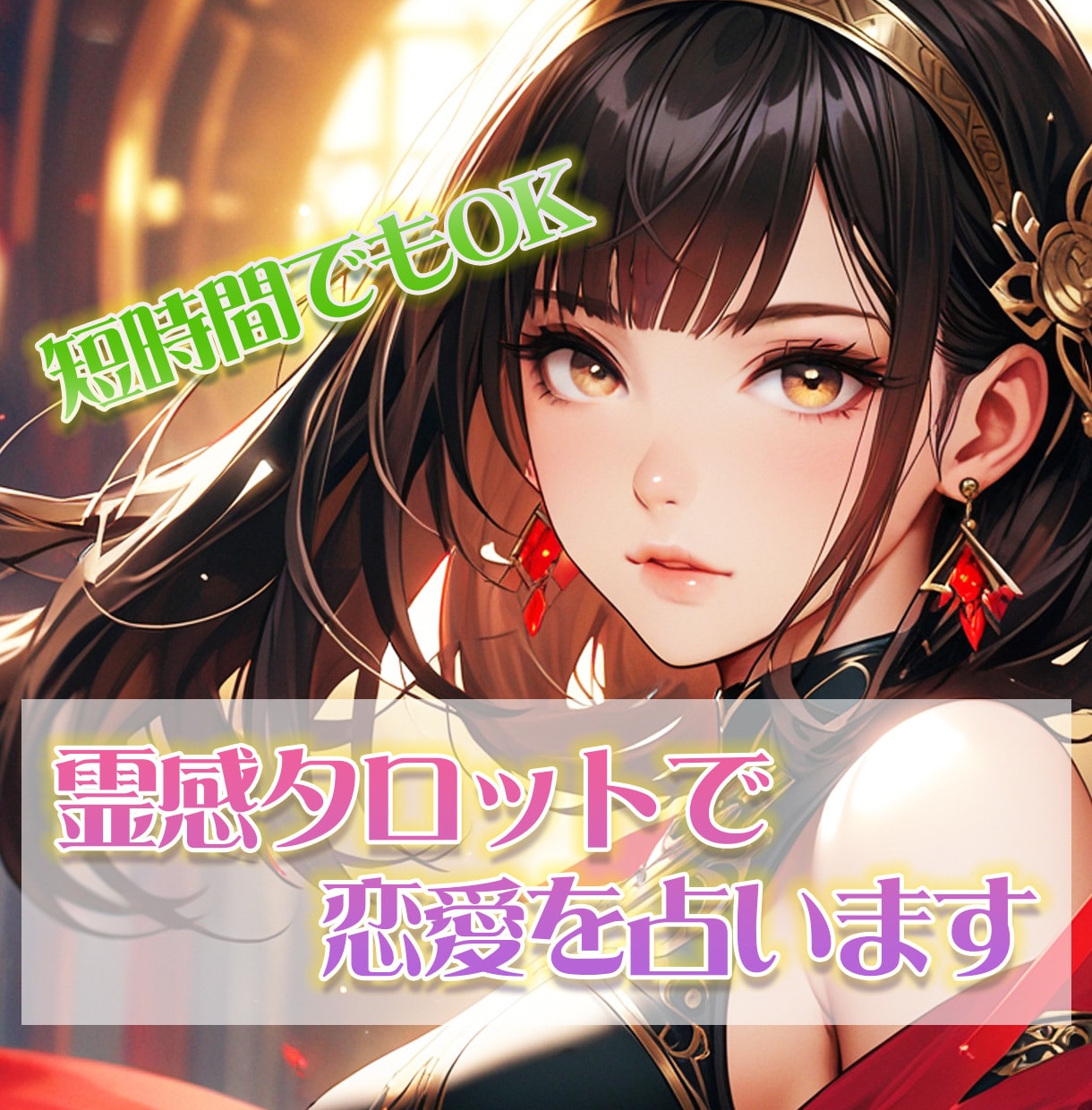 あなた様の恋愛を心を込めて鑑定いたします あなたを守る存在と繋がり必要なメッセージをお届けいたします♡ イメージ1