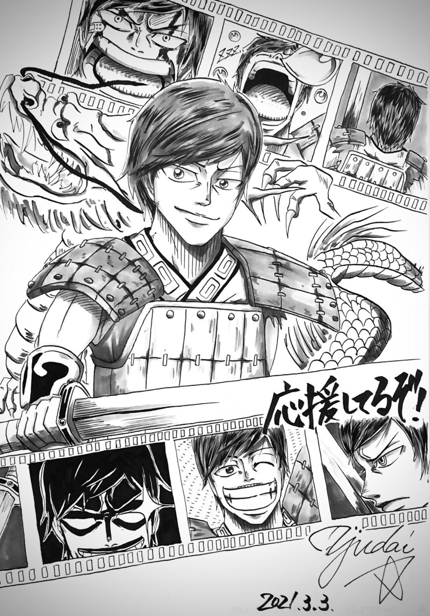 ワンピース風にアイコンイラスト描きます 相談お待ちしております！Twitterのヘッダーでも〇 イメージ3