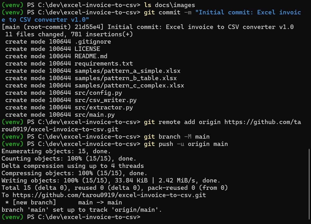 Excel請求書を一括CSV化します 複数フォーマット対応・YAML設定で完全カスタマイズ可能 イメージ2