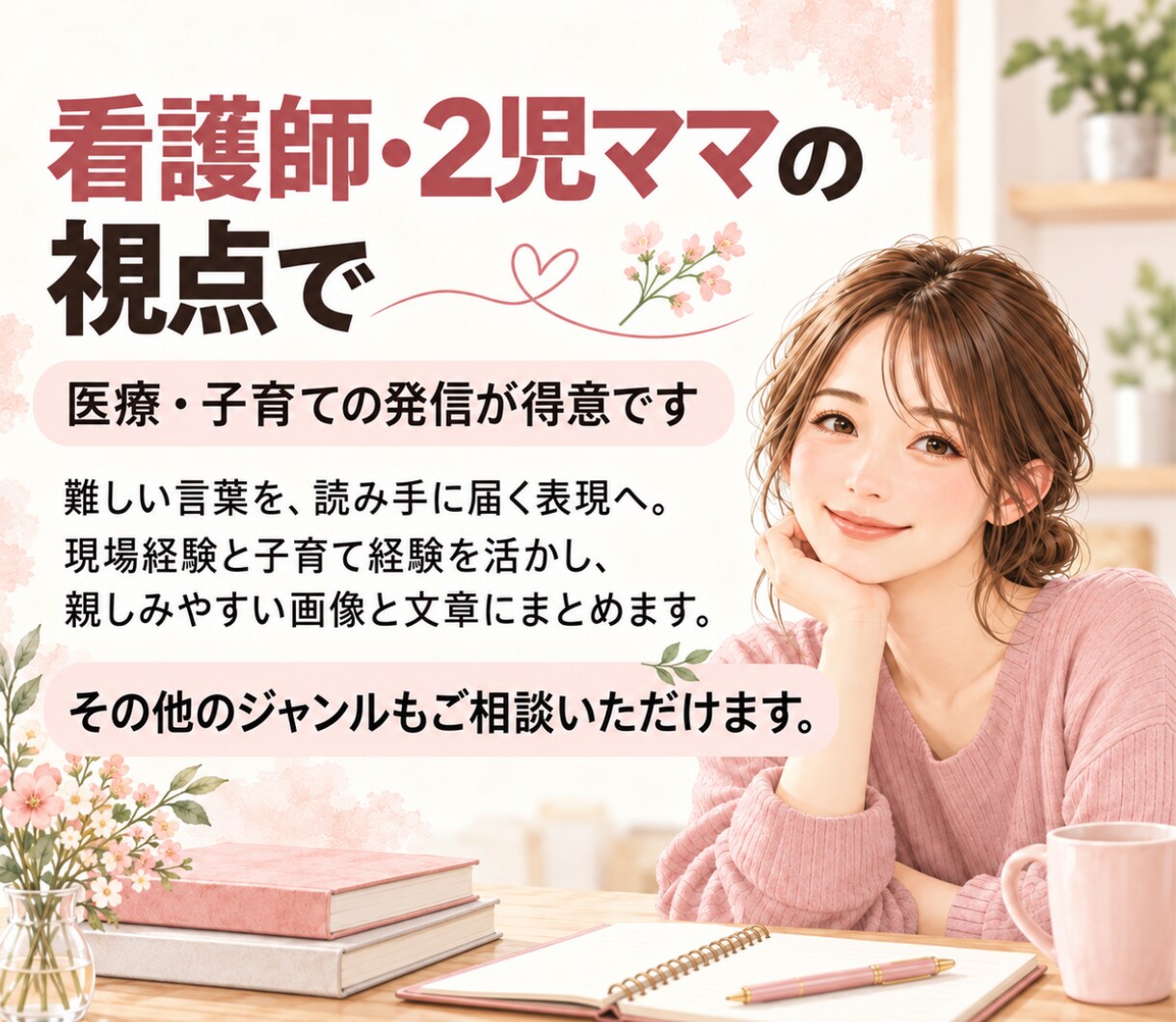 Instagramの投稿作成・運用をお手伝いします 看護師・2児のママ目線で、伝わる投稿を作成します イメージ6