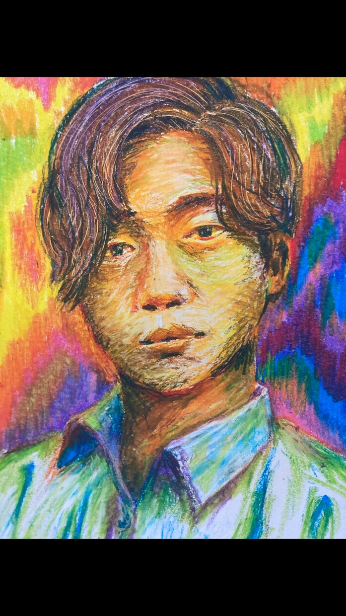 クレヨンで似顔絵描きます アナログの良さを感じる、あなたの似顔絵作ります！ イメージ1