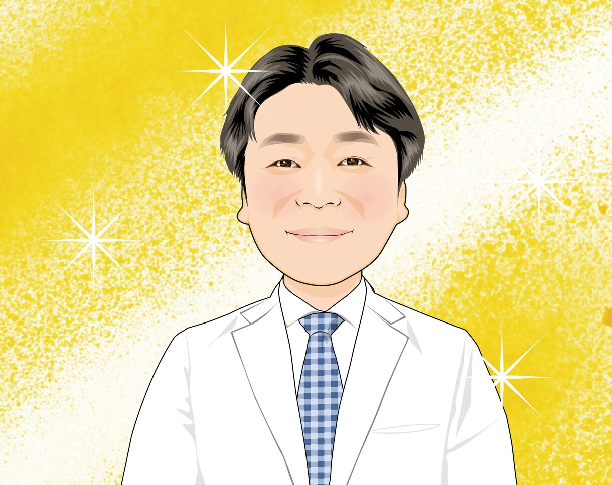 ちゃんと似ている✨️自然な似顔絵をお描きします ✅名刺やアイコン、ホームページなど使い勝手の良い似顔絵です。 イメージ5