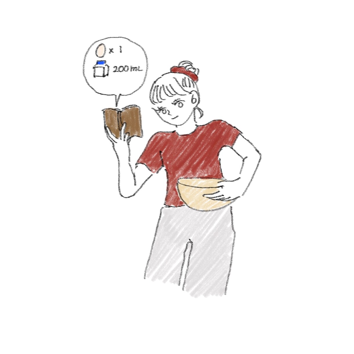 SNS・note用大人可愛いイラスト描きます 気分に寄り添うやわらかイラスト作成します イメージ3
