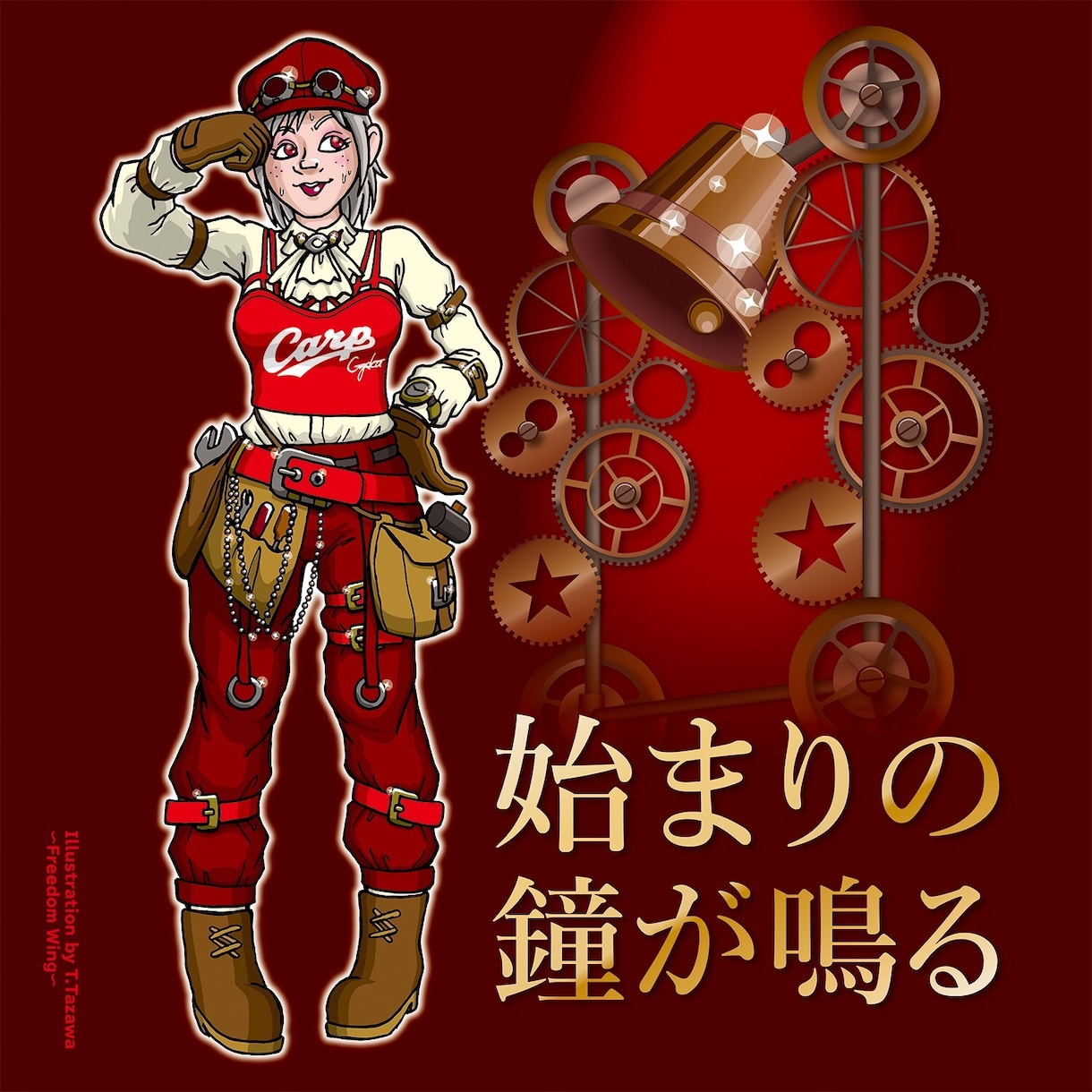 アメコミ風ガールズキャラクター描きます ショップのポップ・看板、企業様の印刷媒体・ウェブなどに！ イメージ3