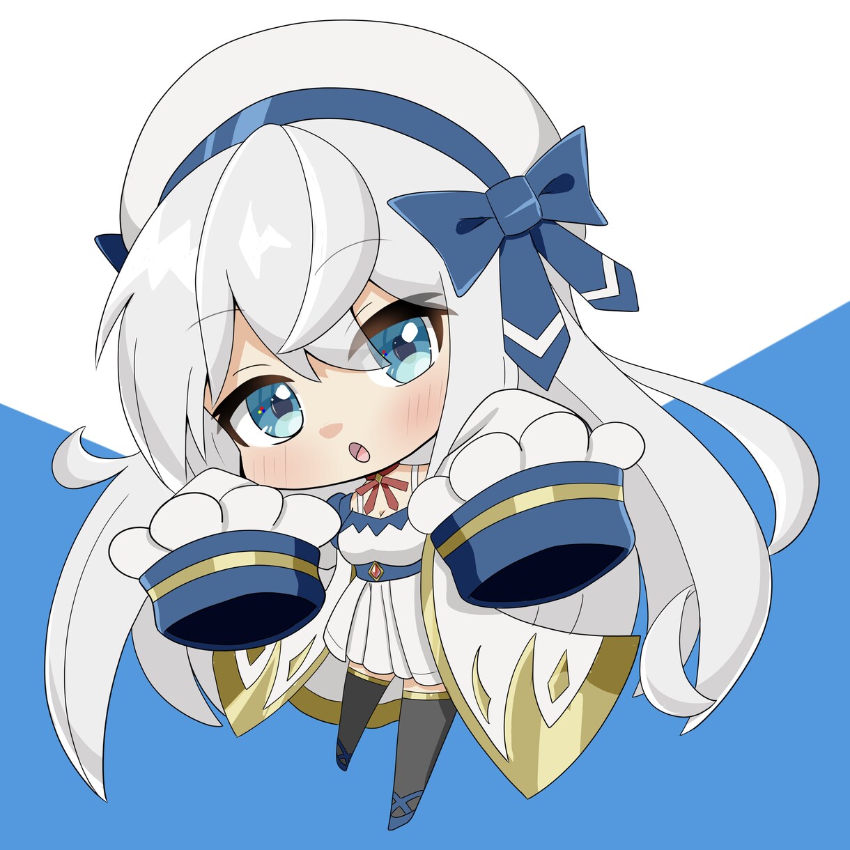 ぷにっと可愛いデフォルメイラスト描きます お目々キラキラの可愛いSDイラストで各活動をお手伝いします！ イメージ4