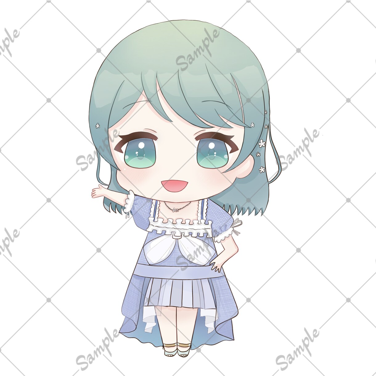 低コストで高クオリティな可愛いイラスト描きます 立ち絵＊アイコン＊夢絵＊live2dなど幅広く対応します！ イメージ10