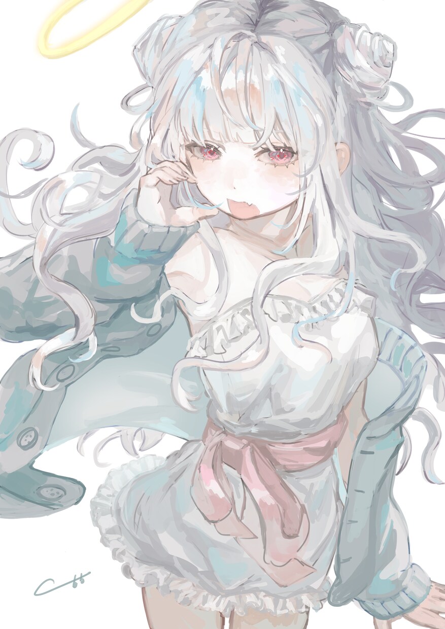 世界観のこだわったイラストを制作します 思い入れのあるオリジナルキャラクターを1枚絵に！ イメージ4