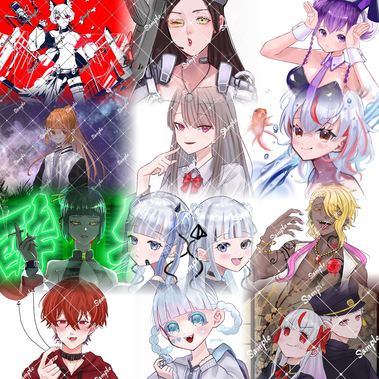 イラスト制作致します 様々な用途に合わせ、様々な絵柄でどんなイラストでも描きます！ イメージ6