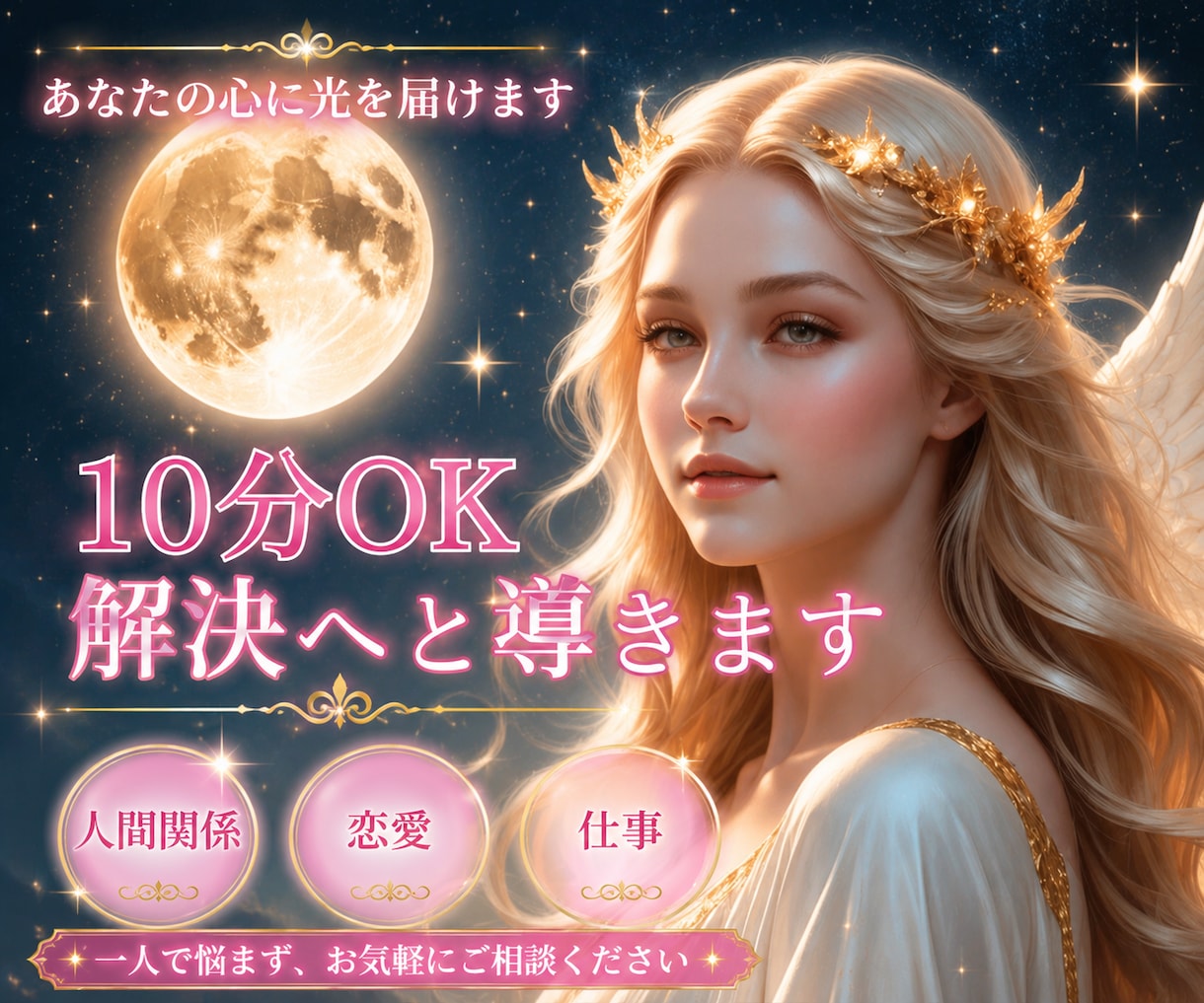 10分鑑定OK✨ 潜在意識メッセージ✨占います 短時間で気づきを受け取りたい方へ✨ イメージ1