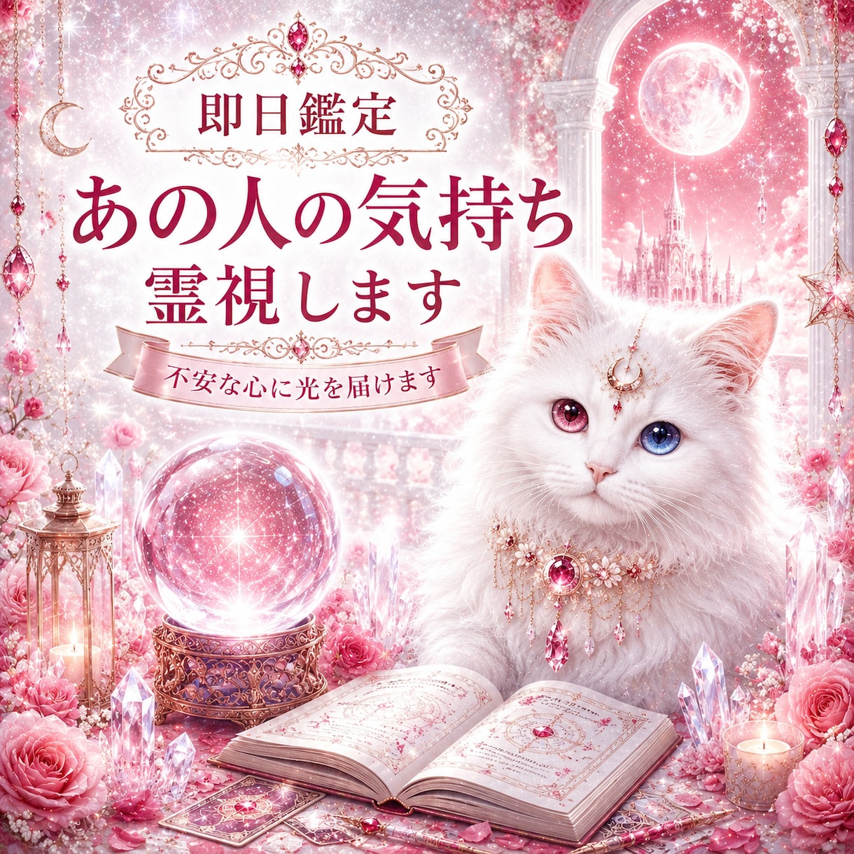 今どう思ってる？あの人の気持ち視ます あなたに対して抱いている感情や、表には出していない本音を イメージ1
