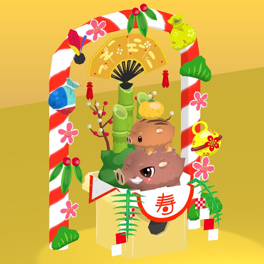 ローポリゴンの3DCGをモデリングします 少ないポリゴン数でかわいい3Dキャラを！ イメージ8