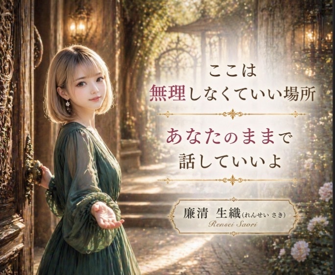 愛されたいのに恋愛が怖いあなたの心を優しく救います ✿仮面を外す恋愛心理×霊視電話鑑定で心の本音を読み解きます イメージ2