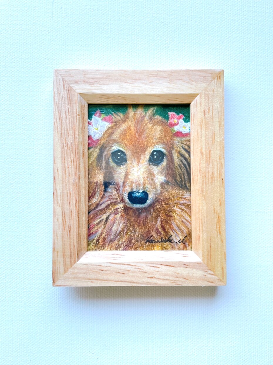 ペットのミニ肖像画を制作します 愛するペットを優しいタッチの肖像画にして飾りませんか? イメージ8