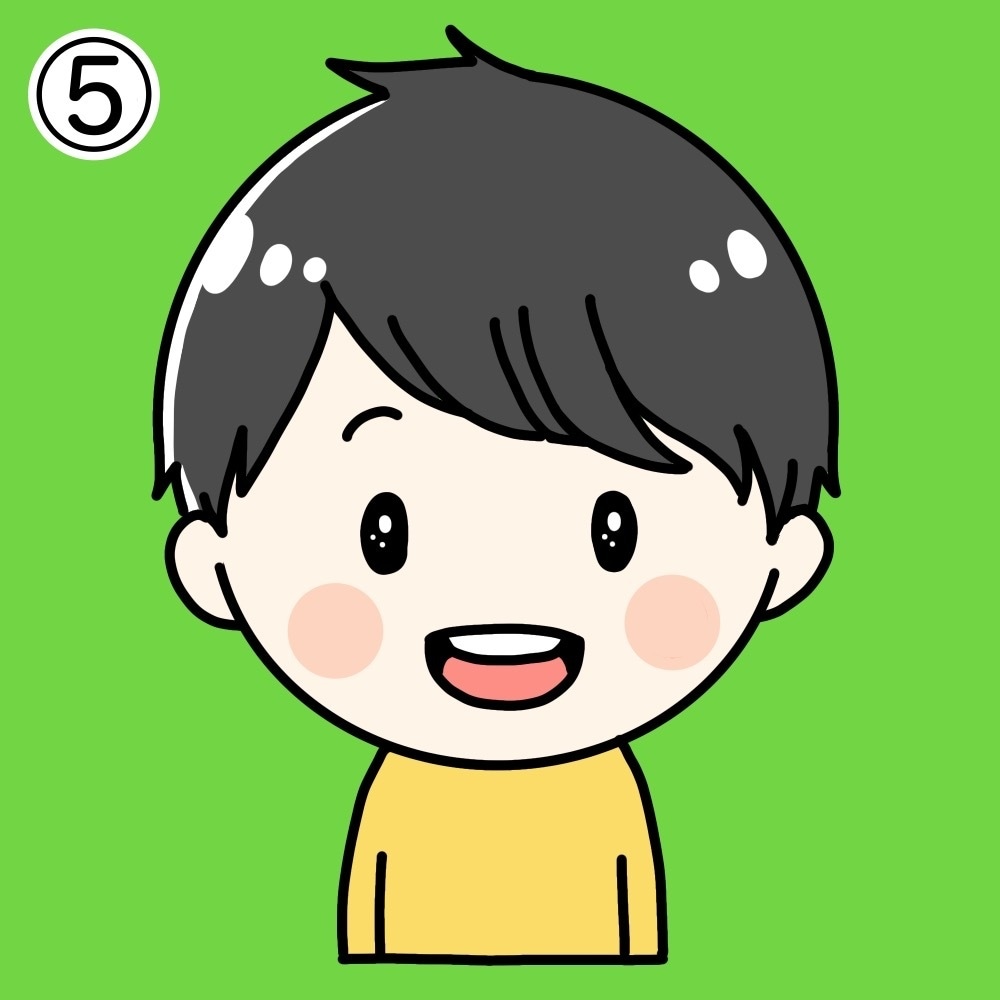 ゆるタッチでかわいい似顔絵アイコン作成します 雰囲気が似てる！自分だけのキャラアイコンいかがですか？ イメージ7