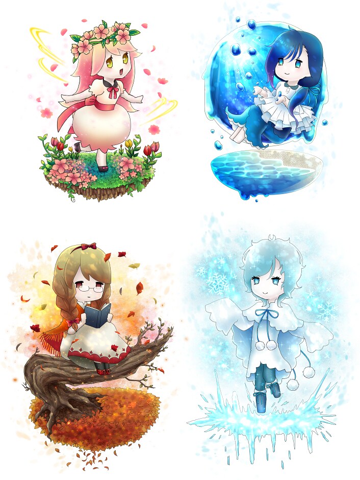 あなたのご希望のイラストをお描きします 動画やSNS、ゲームなどで使える綺麗でかわいいイラスト！ イメージ8