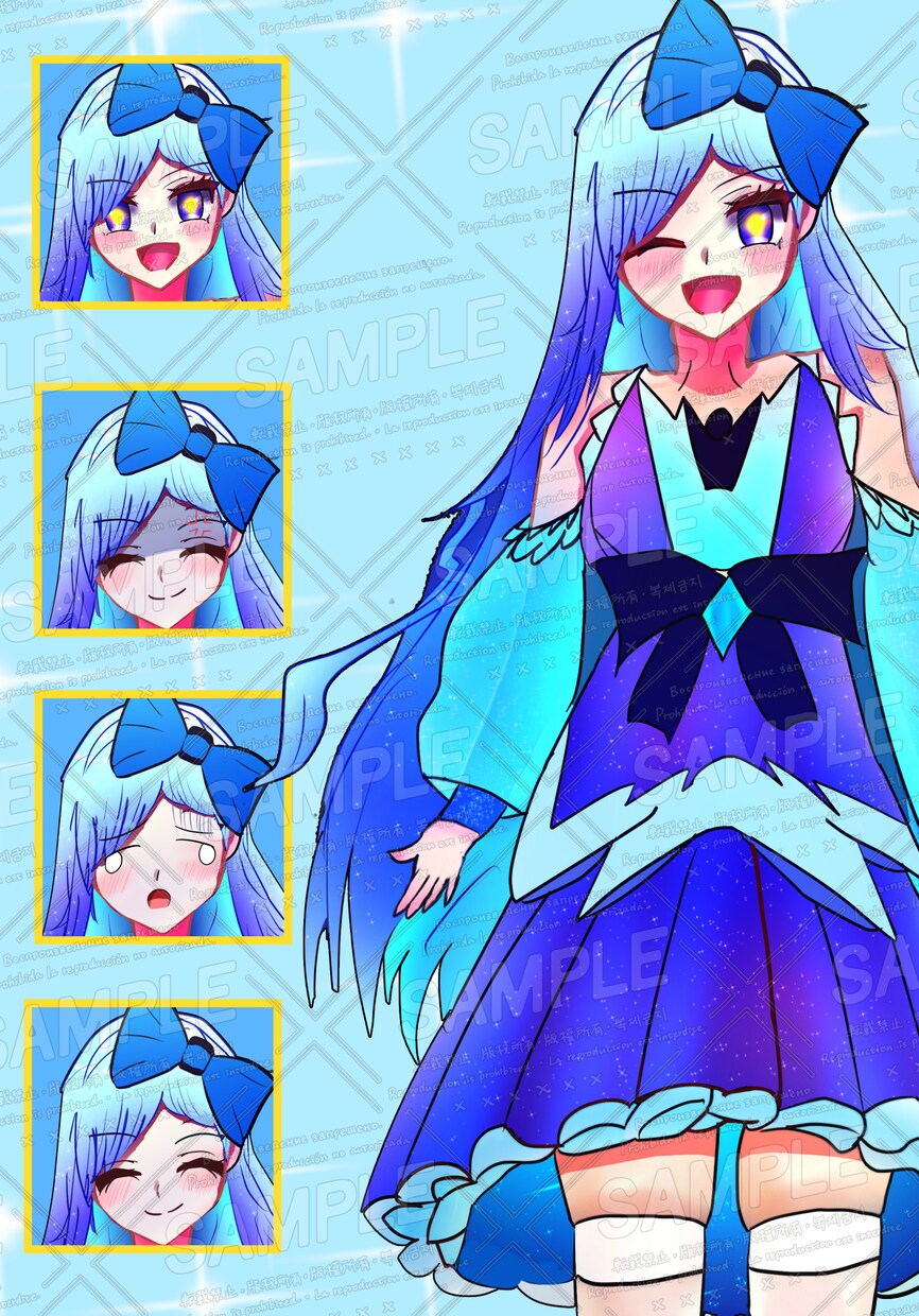 絵柄寄せ可能！要相談、超かわいいイラスト承ります ポートフォリオのようなイラストで本気で承ります イメージ3