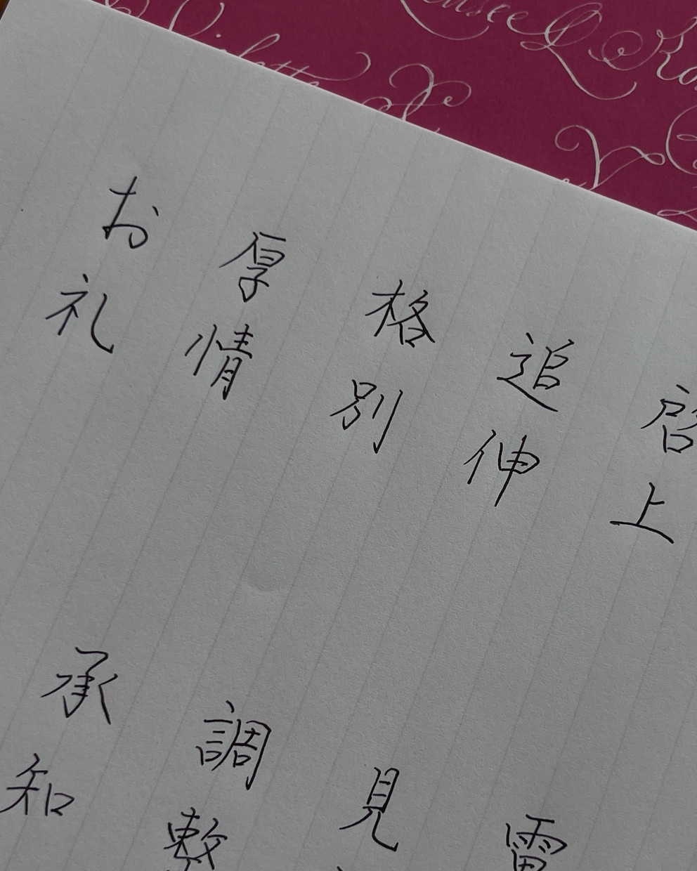 お受験応援　履歴書　願書　代筆できます 美文字で履歴書　美文字で代筆します イメージ1