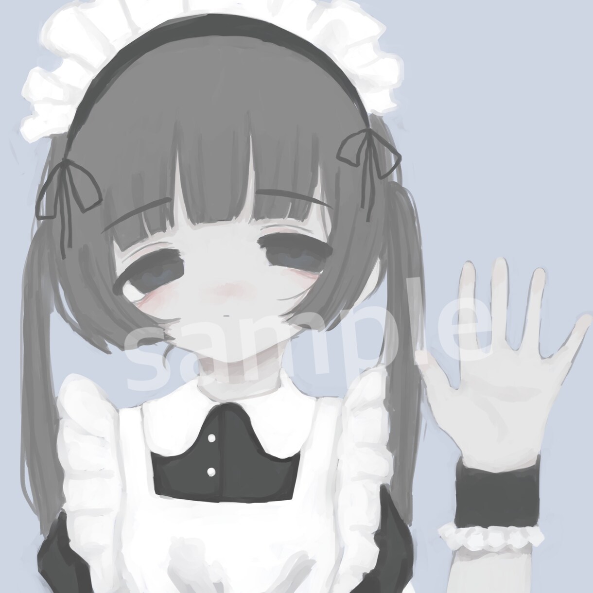 アイコンなどのイラスト依頼受付ます ミニキャラ、ペット、バストアップなどをお描きします イメージ7