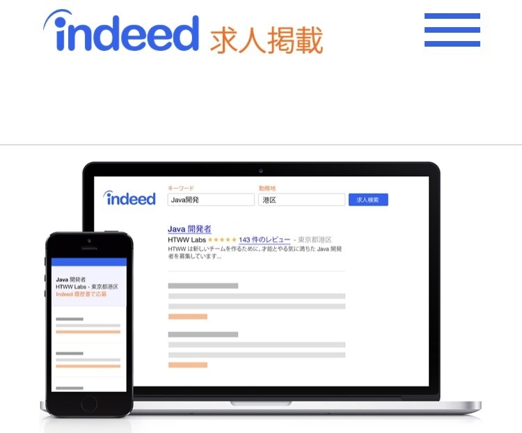 indeed、engage等向けに求人作成をします 求人広告営業の知識・経験を活かし、高クオリティの求人を作成。 イメージ2