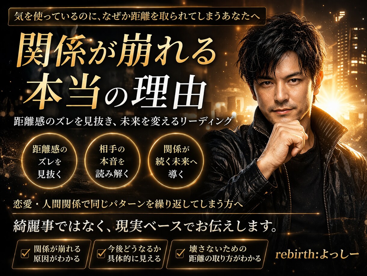 優しすぎて損する人の関係崩壊パターンを修正します 優しさが原因で人間関係が壊れていませんか？ イメージ1