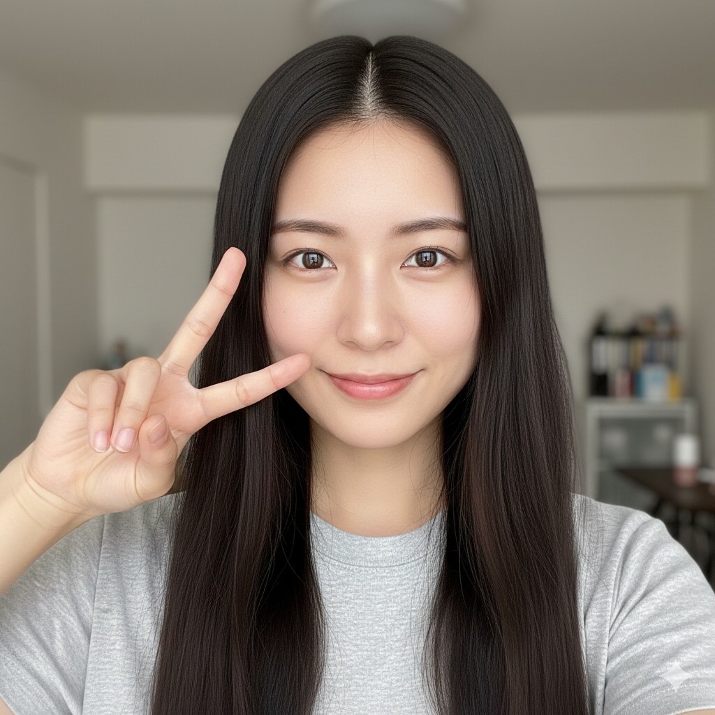 SNS映え！リアルでエモいAI美女アイコン売ります 著作権フリー！SNSで使えるエモい美女画像5枚セット イメージ1
