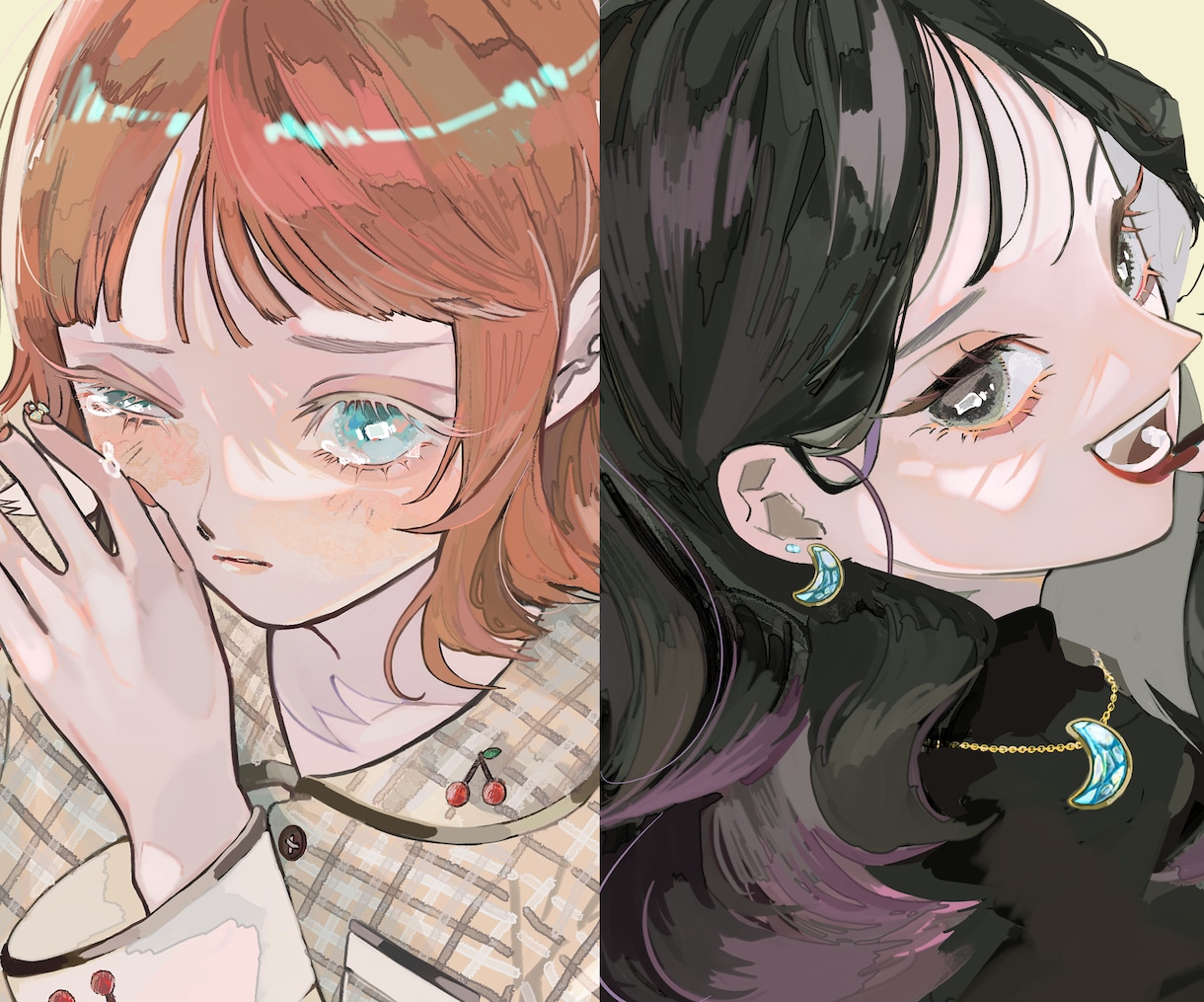 初心者歓迎✨イラスト・アイコン描きます オプションで商用利用OK昭和レトロ平成ポップ韓国アイドル風 イメージ1
