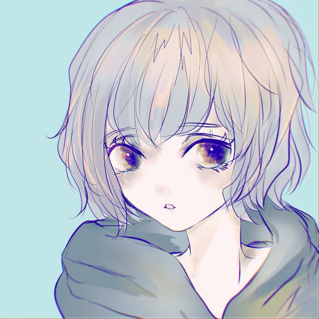 ゆるかわ系アイコン描きます ふわっとしたタッチのキャラクターをアイコンにしたい方に! イメージ1