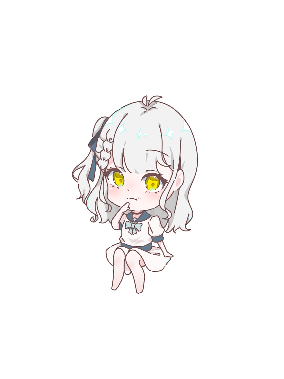 可愛いミニキャラ描きます 可愛い×パステルカラーのミニキャラ描きます！ イメージ1