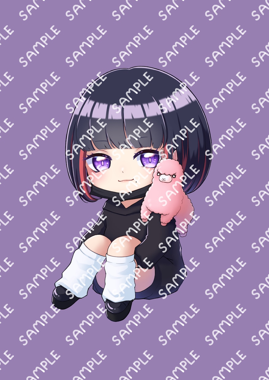 SD(デフォルメ)キャラ作成します Vtuberさんのグッズや配信に！ イメージ4