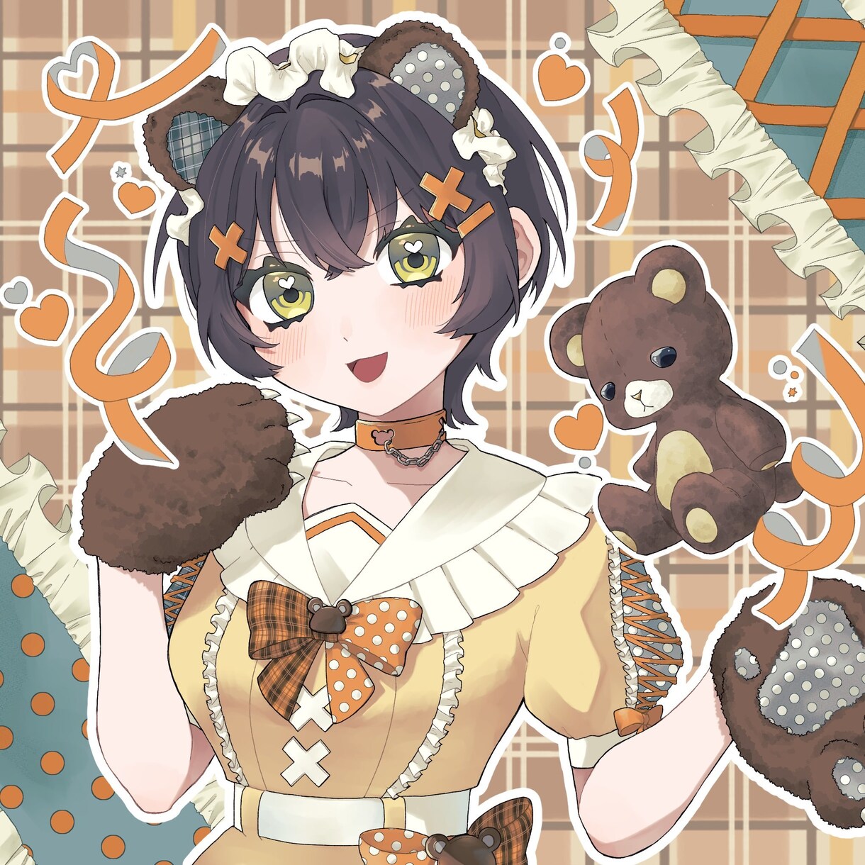 立ち絵・1枚絵制作します かわいくてポップなイラストを描きます❕ イメージ3