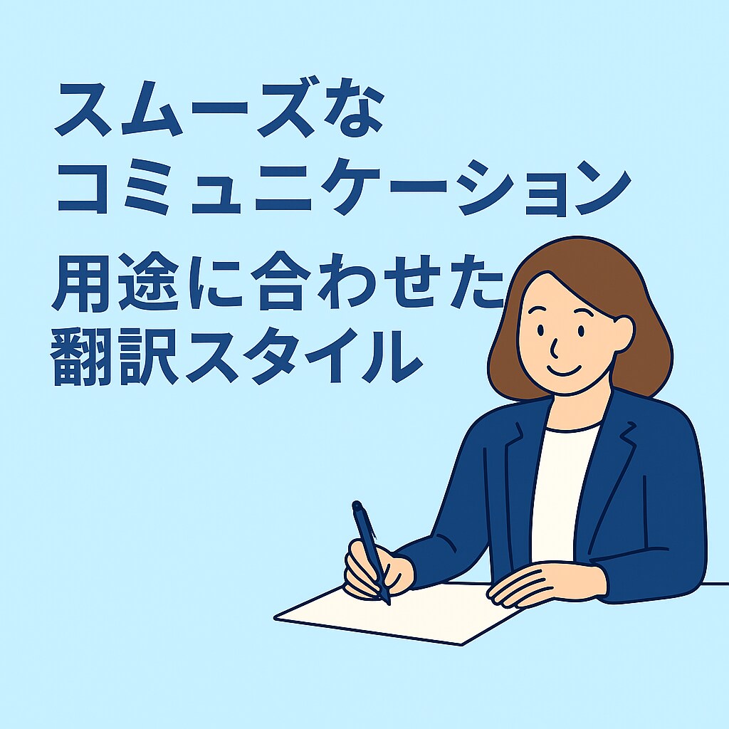 伝わる表現で整えるビジネス翻訳します 英日／日英対応・自然で丁寧な翻訳 イメージ2