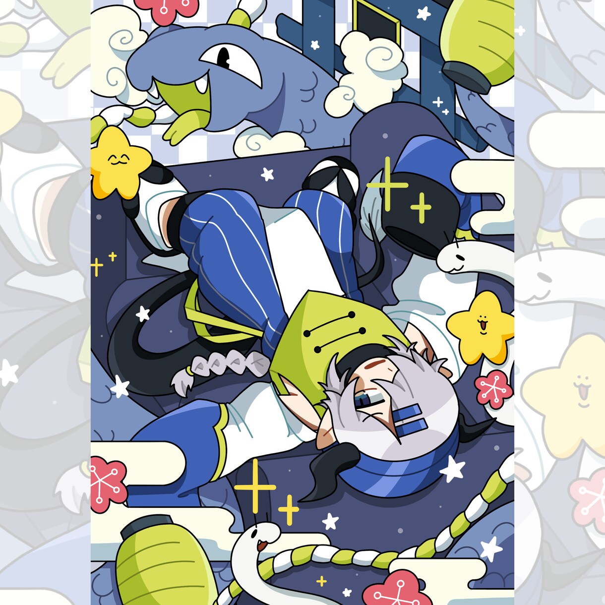 イラスト制作いたします オリキャラや、配信者さんなど是非ご利用ください！ イメージ5