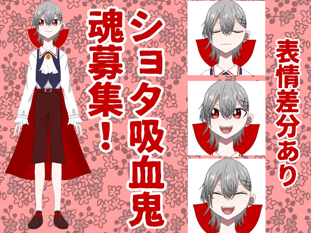 Vtuberデビューする方向けでございます 大人気設定で！レイヤー分けあり！便利な立ち絵！ イメージ1