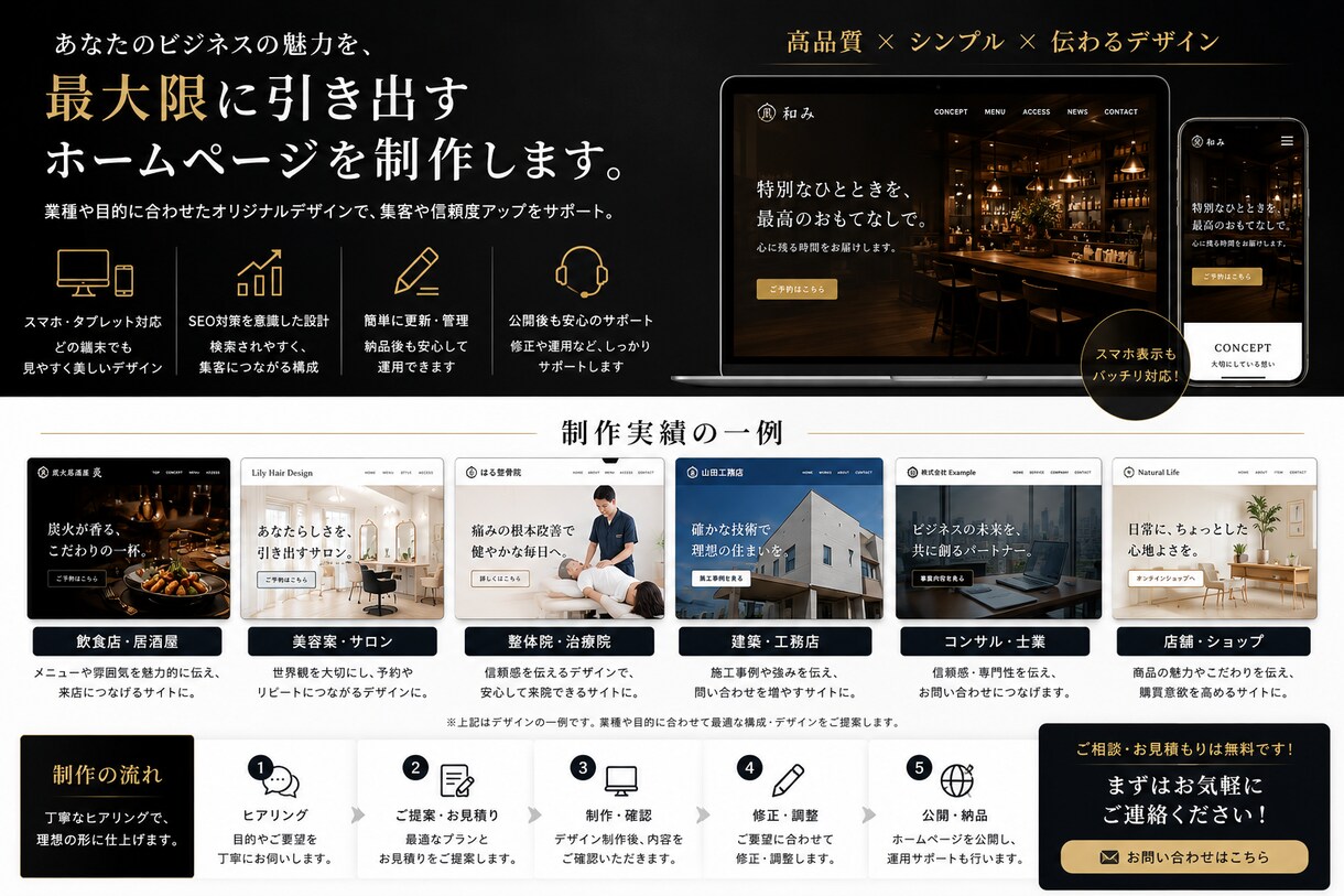 ホームページ担当者になります 納品後こそ本当のスタートです！ イメージ4