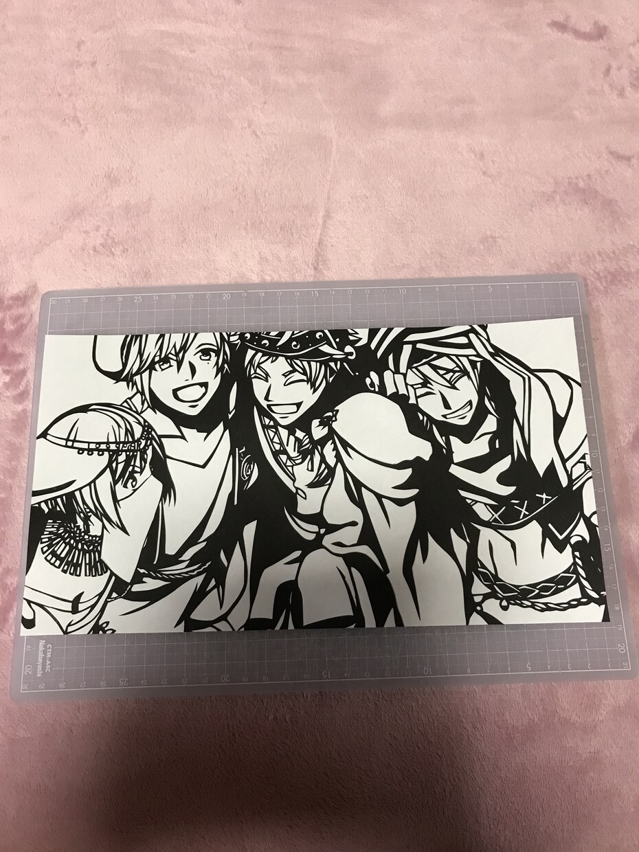お好きな画像の切り絵をお作り致します 部屋の飾りやプレゼントに困っている方にオススメです！ イメージ9