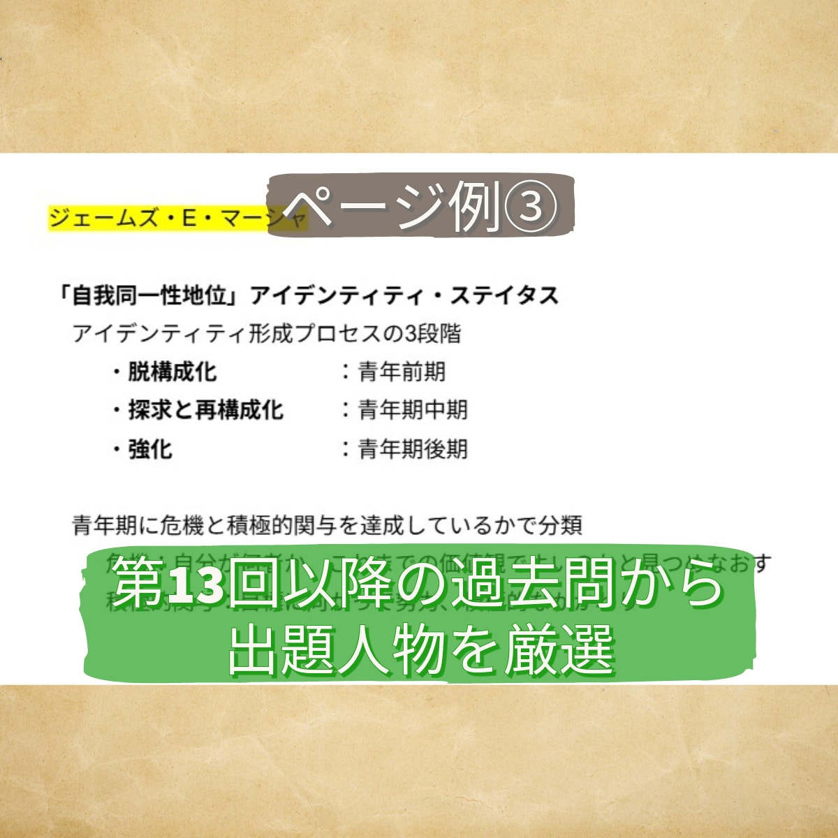 キャリアコンサルタント資格向け人物ノート提供します テキストや過去問に出た約70名をまとめたキャリア論ノート イメージ5