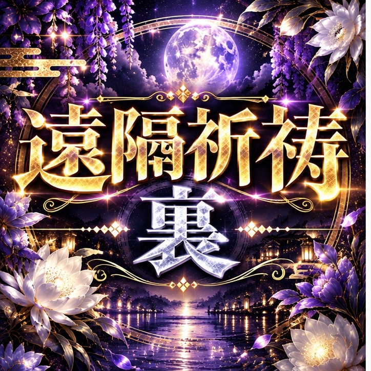 遠隔祈祷・裏～夜半の長時間祈祷と霊視鑑定します 恋愛成就・復縁・良縁・仕事運・金運｜願いを託し希望の先へ イメージ4