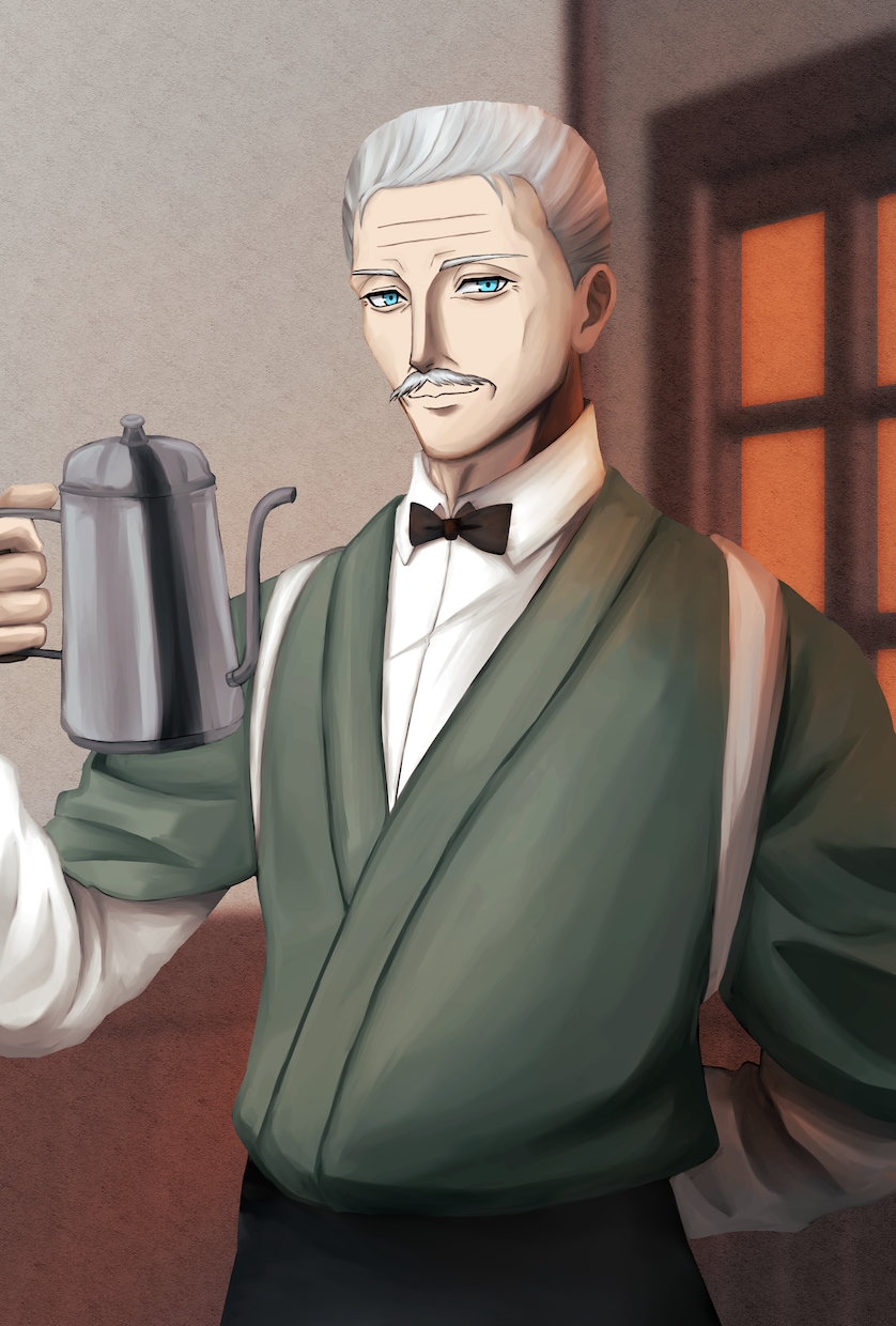 厚塗りで男性イラスト・立ち絵を制作します 立ち絵・サムネ・アイコンなど！重厚感のある厚塗りイラスト制作 イメージ2