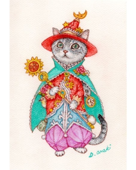 ファンタジーな動物画を描きます 普通の動物画じゃ物足りない方へ、わくわくをお届けします！ イメージ1