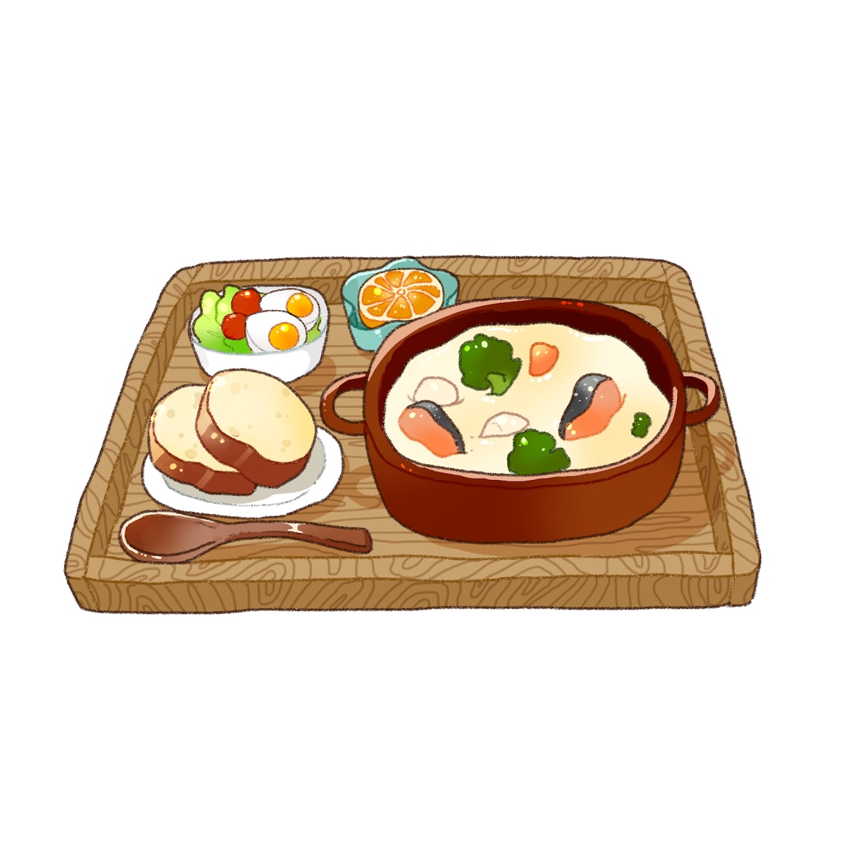 商用OK◆食べ物、飲み物、スイーツイラスト描きます メニュー表／アイコン／印刷物にもぴったり！ イメージ9