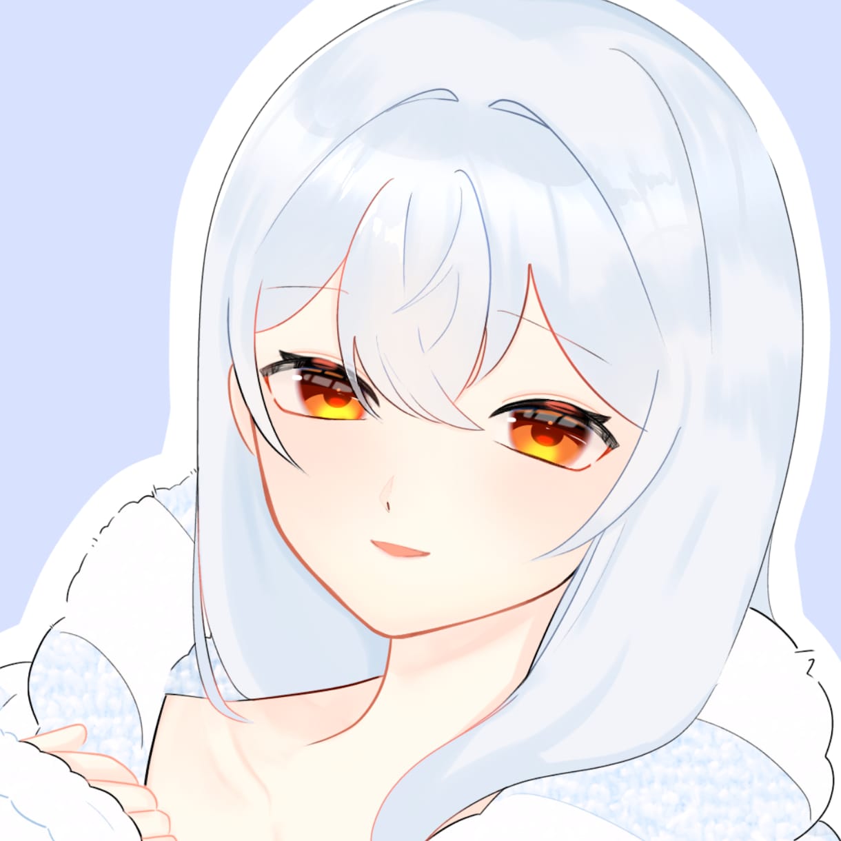 背景無しorシンプルな1枚絵お描きします 背景透過orシンプルな、人物が際立つ1枚絵をお描きします イメージ1