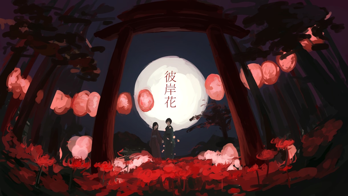 VOCALOIDオリジナル曲用の一枚絵描きます 雰囲気に合わせたイラストを描きます イメージ2