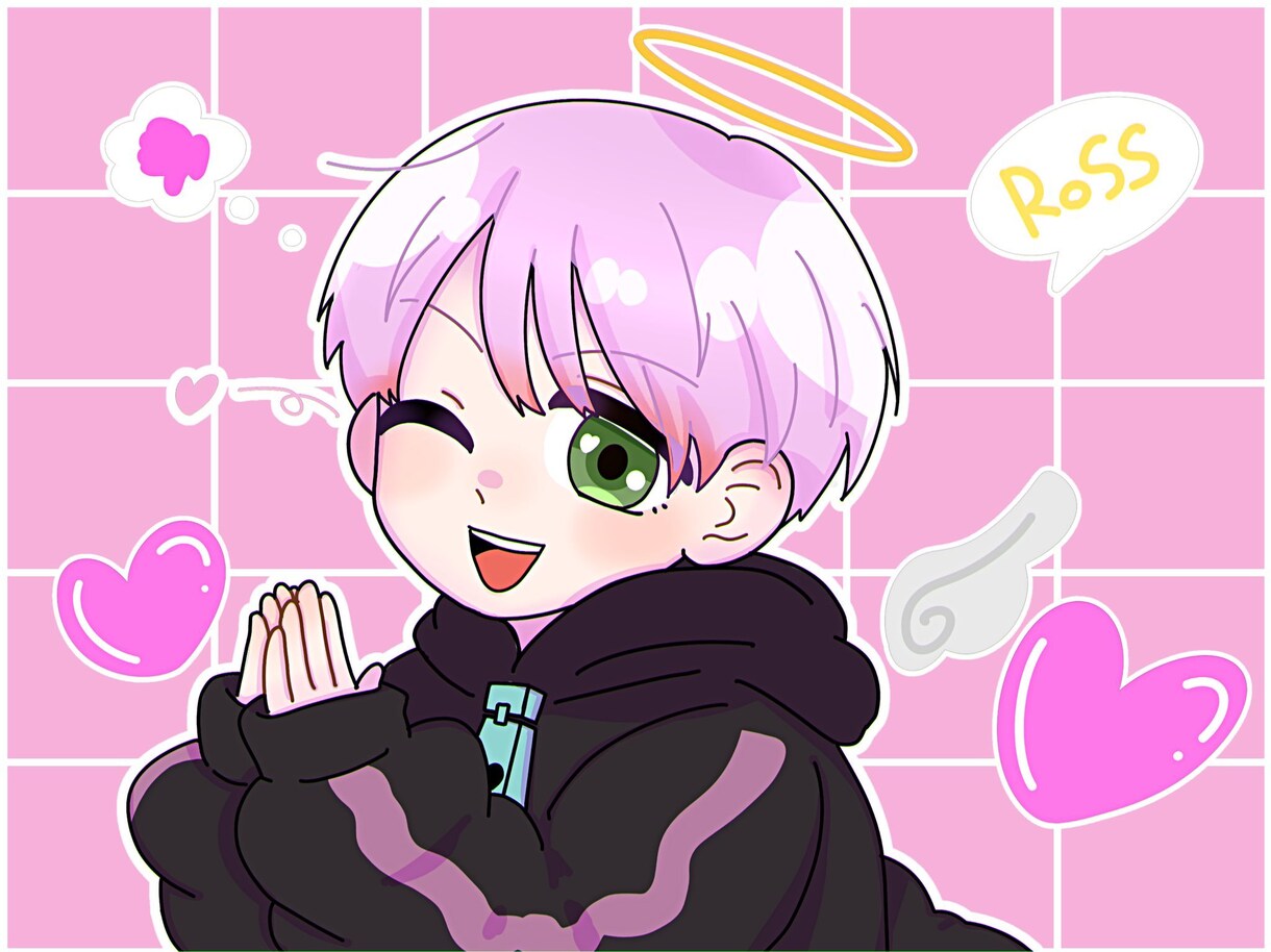 依頼に沿ったイラストを描きます デフォルメキャラ等身キャラやアニメチックなイラストを描きます イメージ4
