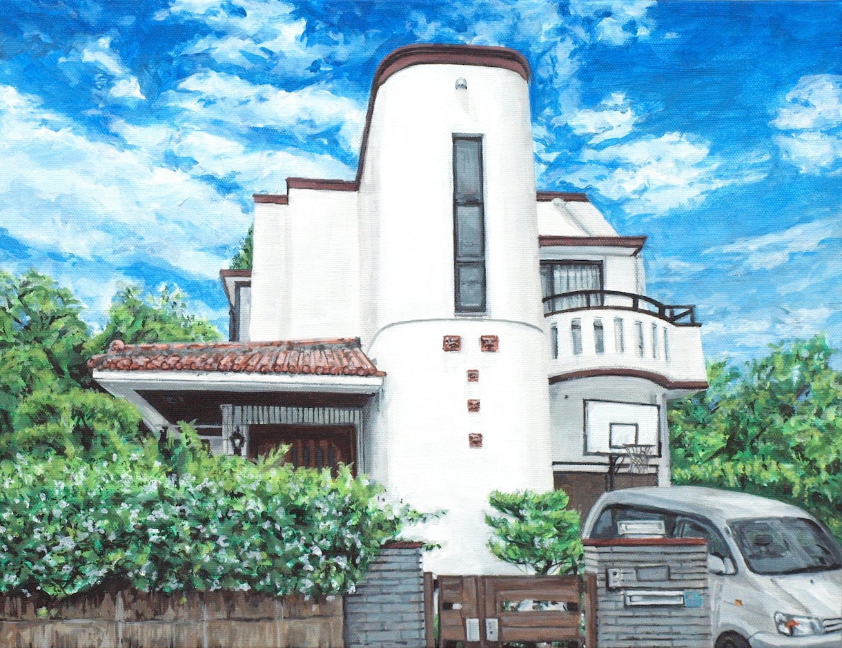 油絵で高級感のある風景画を描きます 思い出の地や好きな風景を残しませんか？ イメージ4