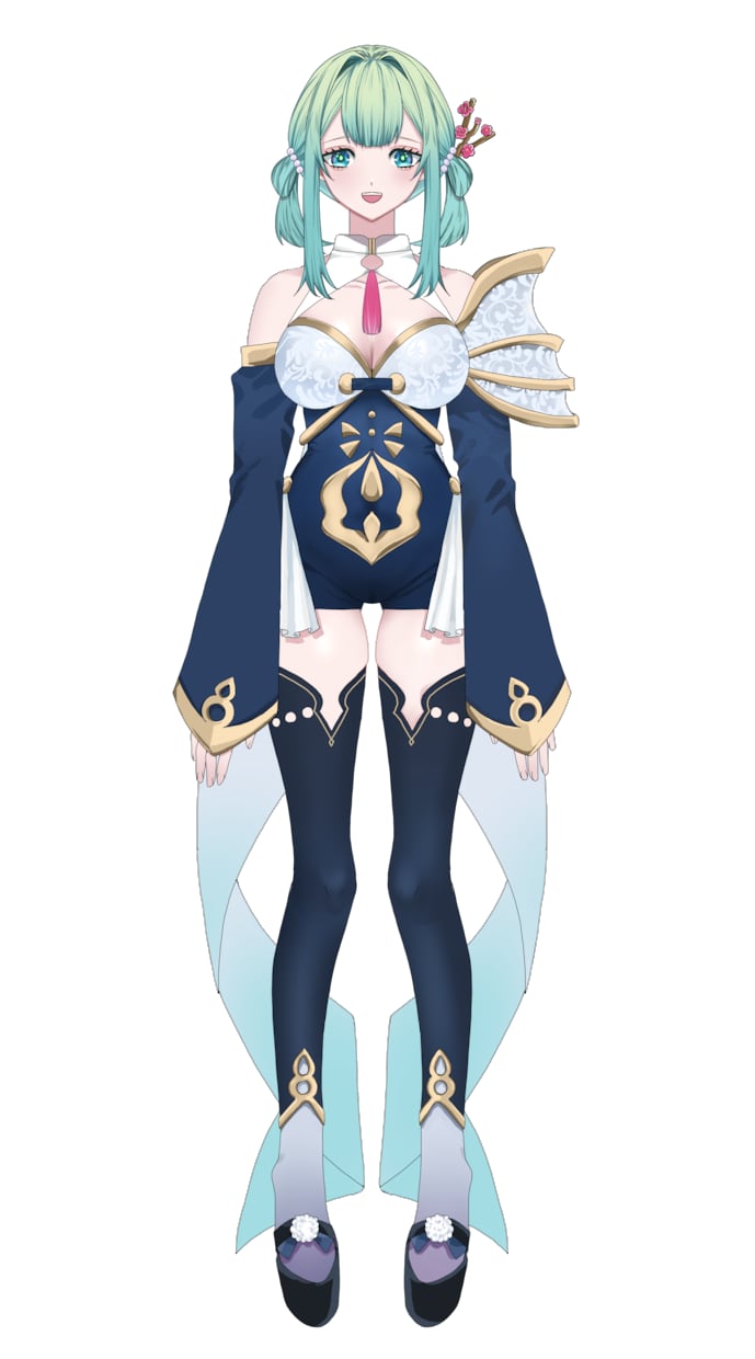 Vtuber向けデザインからモデリングまで行います モデル制作実績多数！美男美女頭身モデルはお任せください！ イメージ3