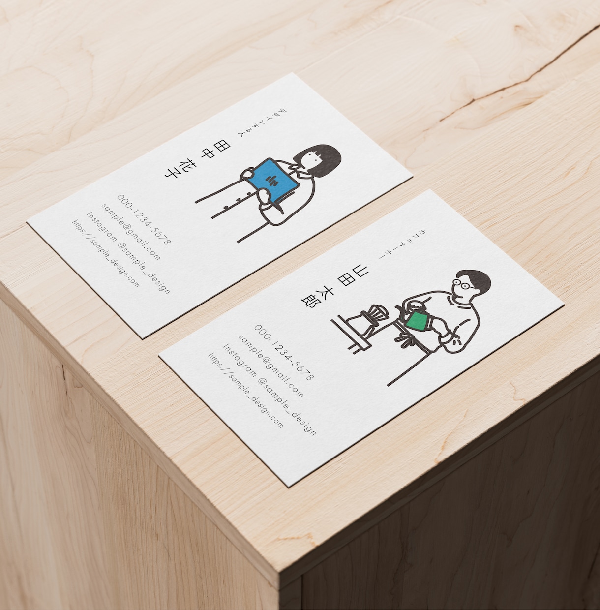 あなたが“どんな人か”、伝わる名刺を作ります モニター価格！残り3名様です。 イメージ1