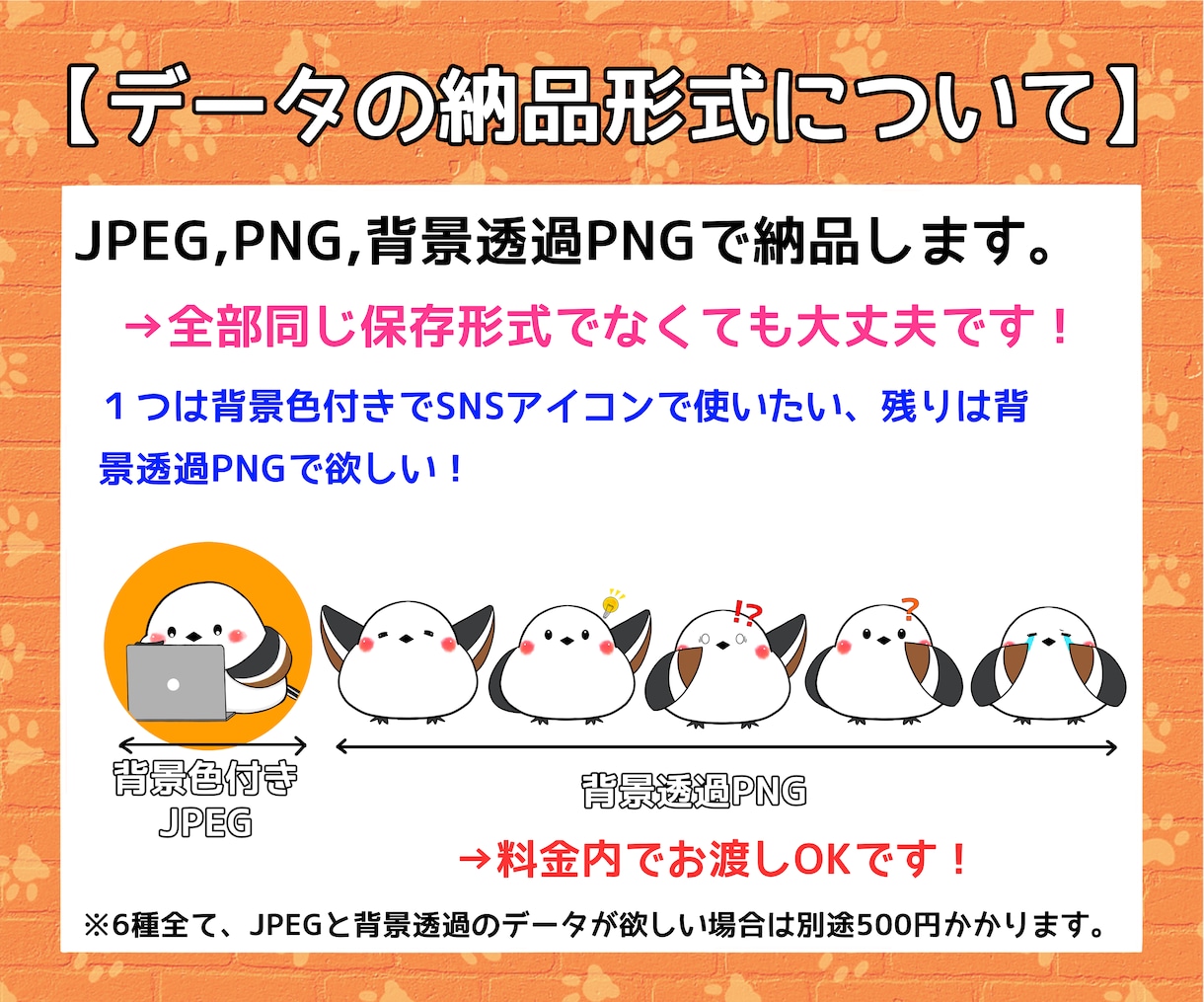 ゆるかわ動物！商用可！キャラクター作成します Instagram、ブログに！ペットをイラストにも出来ます！ イメージ8