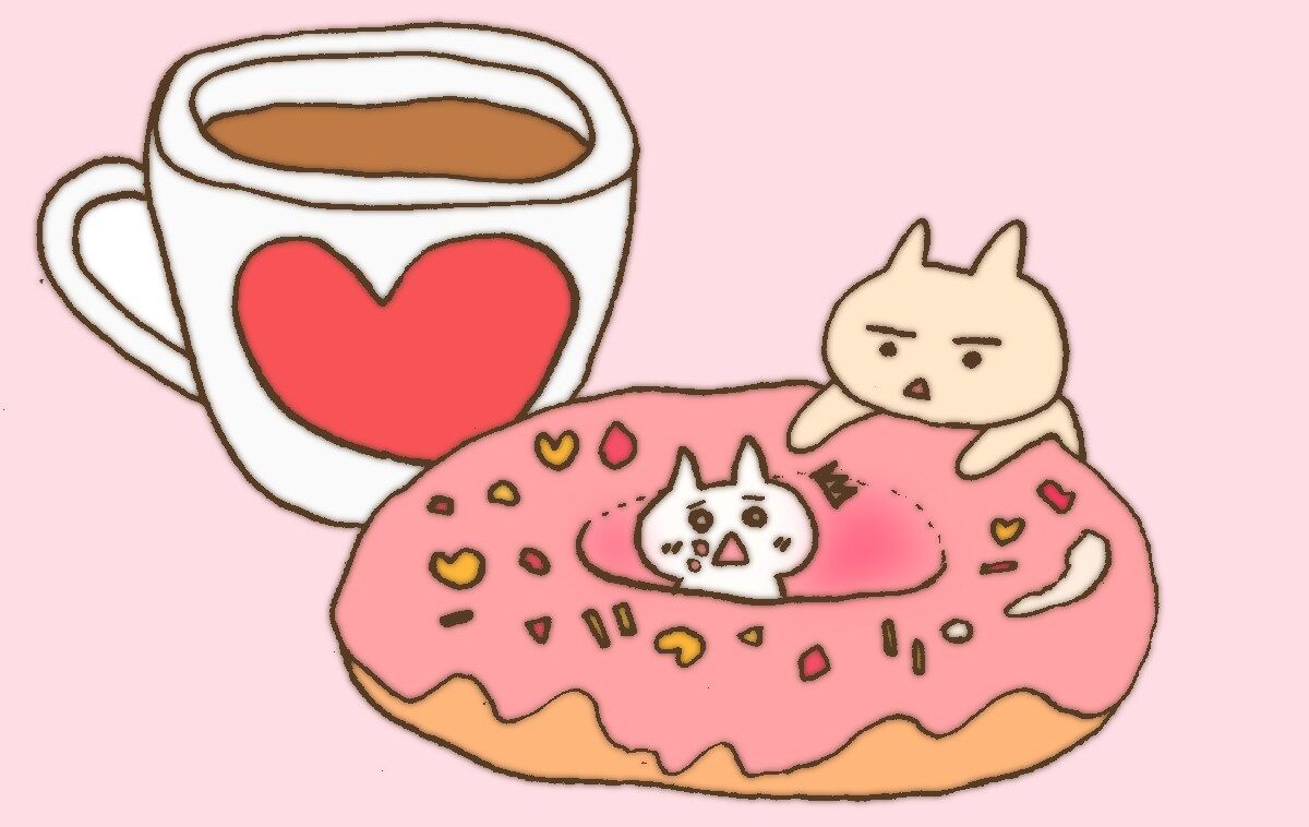 あなたが選んだキーワードでイラストを描きます ゆるい絵柄の猫の絵が得意です！もちろん猫以外の動物も好きです イメージ2
