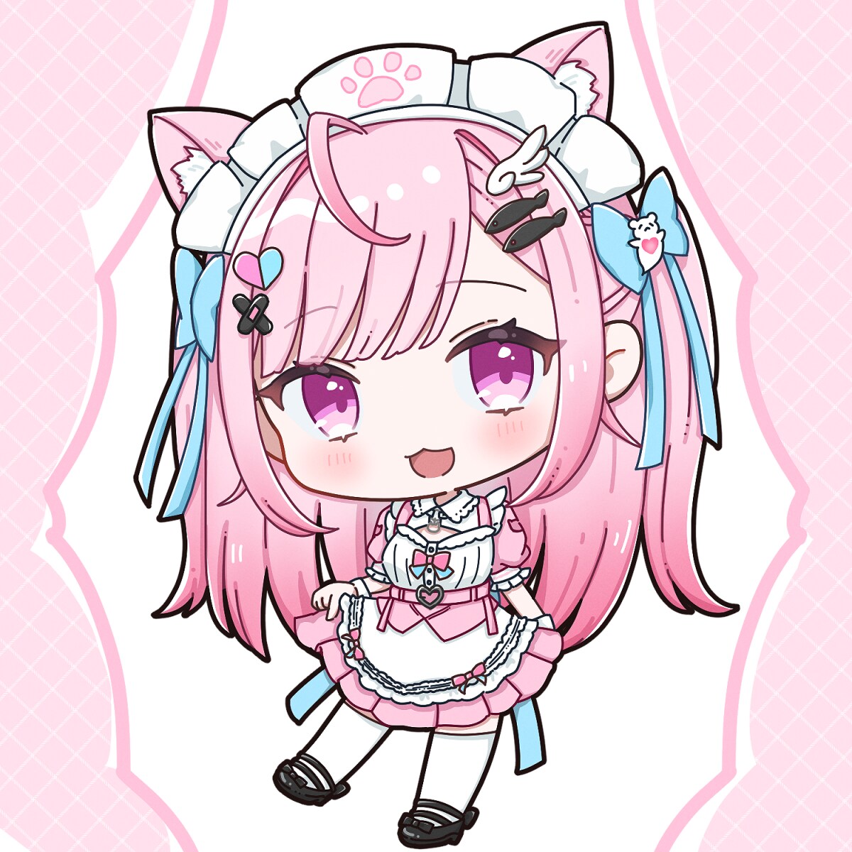 ポップで可愛いミニキャラ描きます アイコン、サムネ、グッズなど様々なイラストに対応可能です！ イメージ4